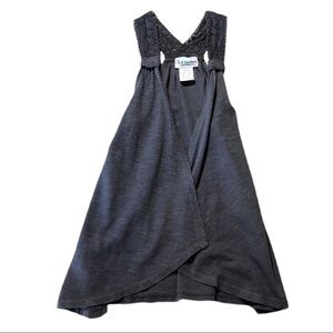 LA Conduct Sleeveless Cardigan Vest